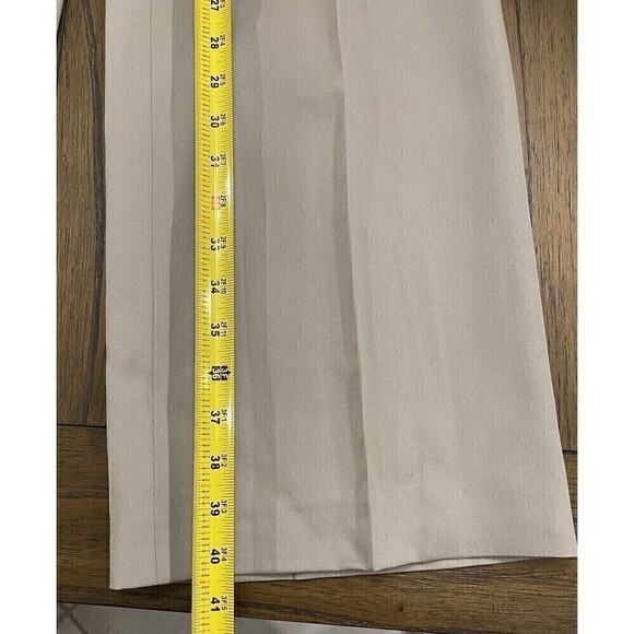 J Crew Womens City Fit Wool Career Pants Tan Size 8 New With Tags - Picture 7 of 12